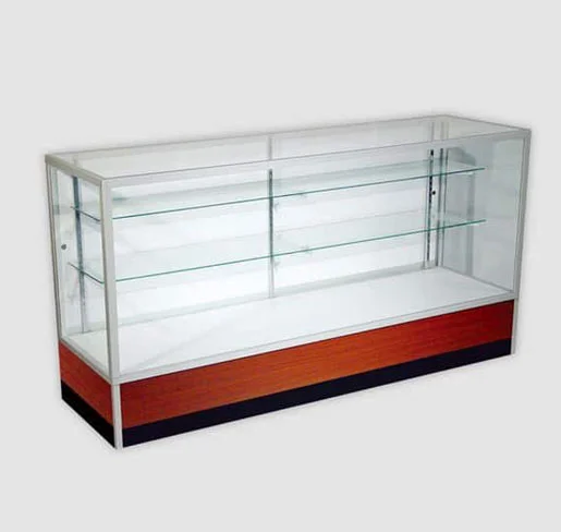 Full Vision Glass Display Case - Display cases | Professional Display case by Houston Fixtures