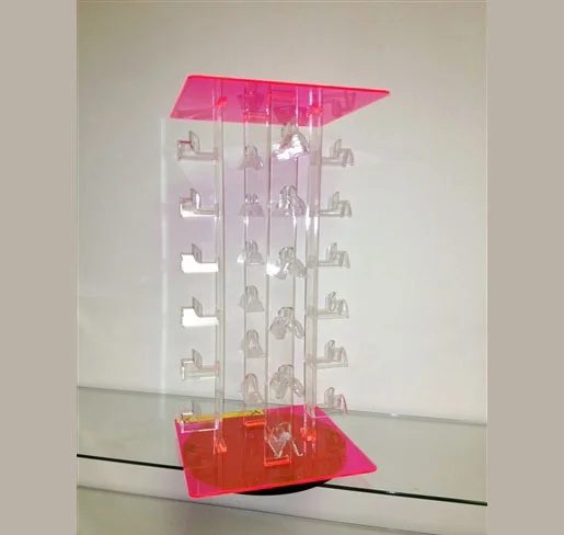 Acrylic Rotating Sunglass Holder - Acrylic display cases | Professional Acrylic display case by Houston Fixtures