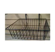 Universal Basket for Slatwall/Gridwall/Pegboard - Slatwall accessories | Professional Slatwall accessorie by Houston Fixtures — image 1