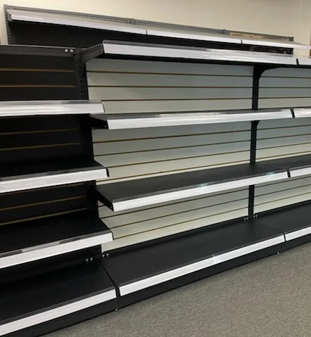 Gondola shelving double sided - Double-Sided Gondola | Professional Double-Sided Gondola by Houston Fixtures